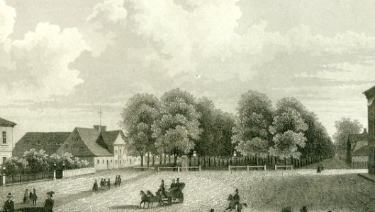Herrenhaeuser Allee Koenigsworther Platz Kretschmer Thümling Lange (Ausschnitt, Fouragemagazin Hannover)