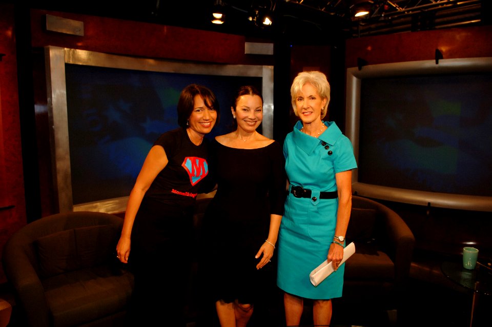 HHS Secretary Sebelius, Fran Drescher, actress and women's health advocate, and Donna Norton, National Campaign Director for MomsRising participate in a webchat on the Affordable Care Act and preventive care