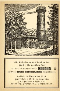 Hessischer Gebirgsverein 1924