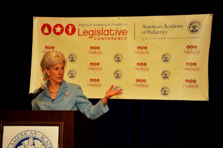 HHS Secretary Sebelius delivers remarks at the 2011 American Academy of Pediatrics Legislative Conference on Monday March 14