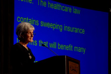HHS Secretary Sebelius delivers remarks at the National Council on Independent Living's Annual Conference on Wednesday July 13, 2011