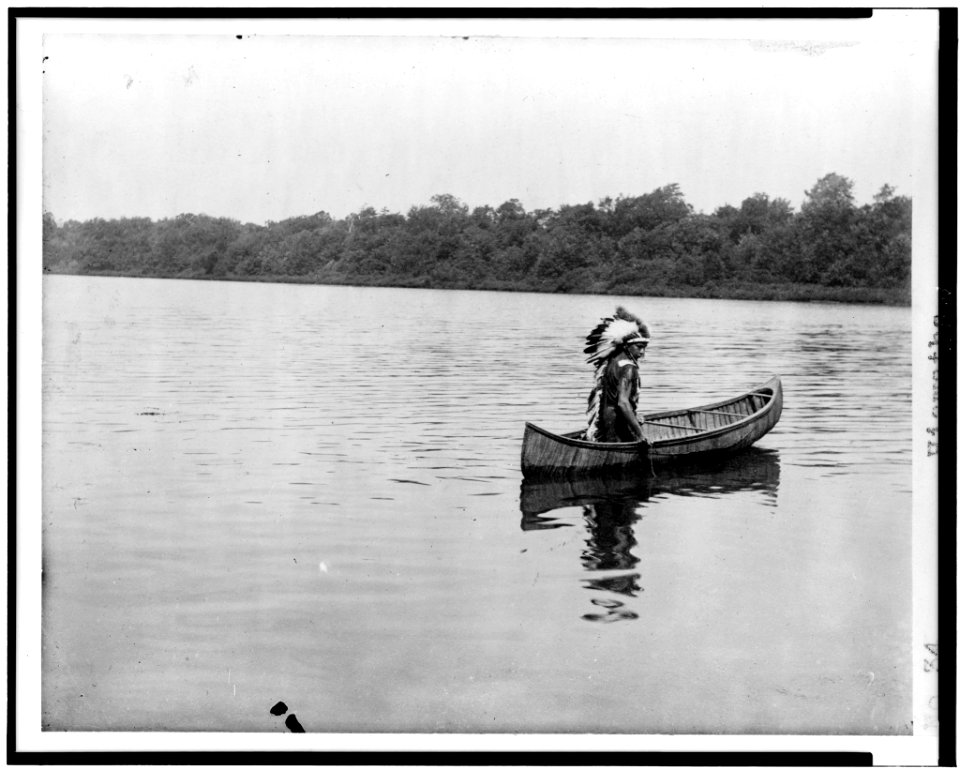 Hiawatha. At the stern sat Hiawatha LCCN91705083