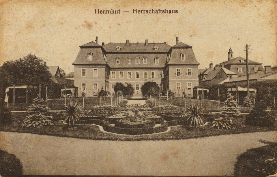 Herrnhut, Sachsen - Herrschaftshaus (Zeno Ansichtskarten)