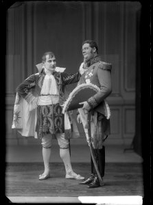 Hertiginnan av Danzig, Östermalmsteatern 1906. Rollporträtt - SMV - ÖT027