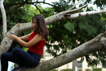 Outdoors park girl