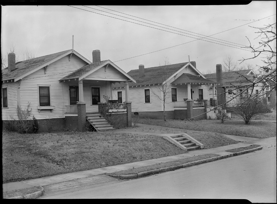 High Point, North Carolina - Housing. Homes of highly skilled furniture workers - High Point, North Carolina - NARA - 518529
