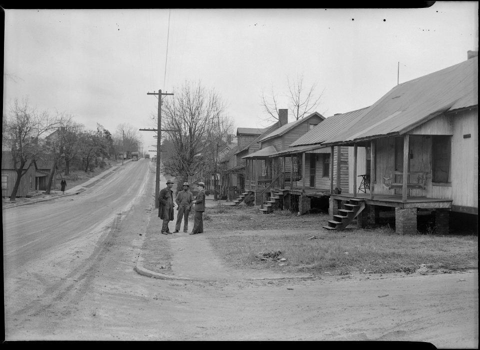 High Point, North Carolina - Housing. Homes of colored workers in High Point, North Carolina - NARA - 518526