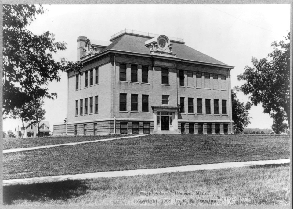 High School, Benson, Minn. LCCN2017656822