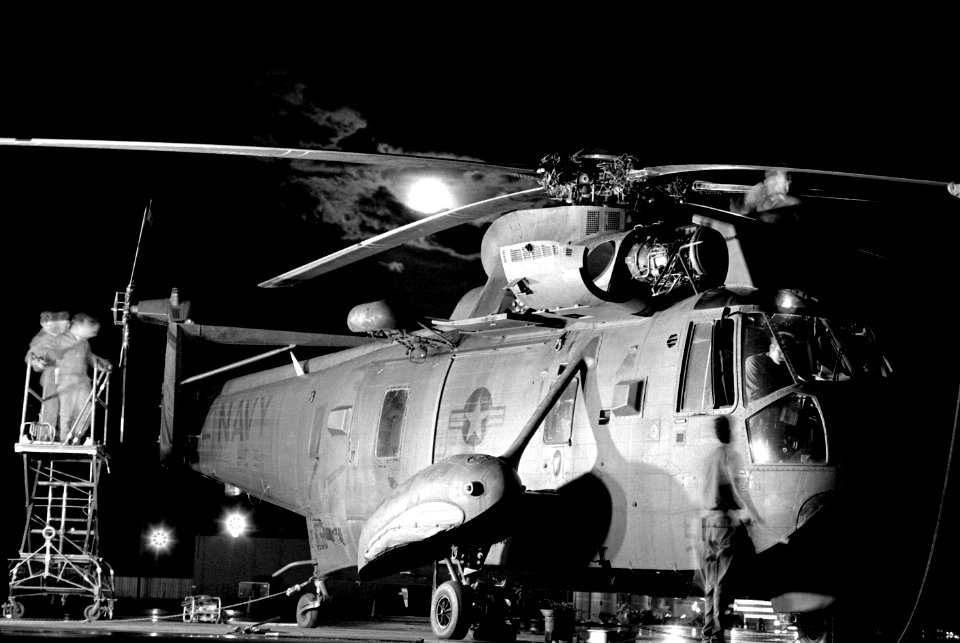 HH-3A HC-9 at Mountain Home AFB 1983