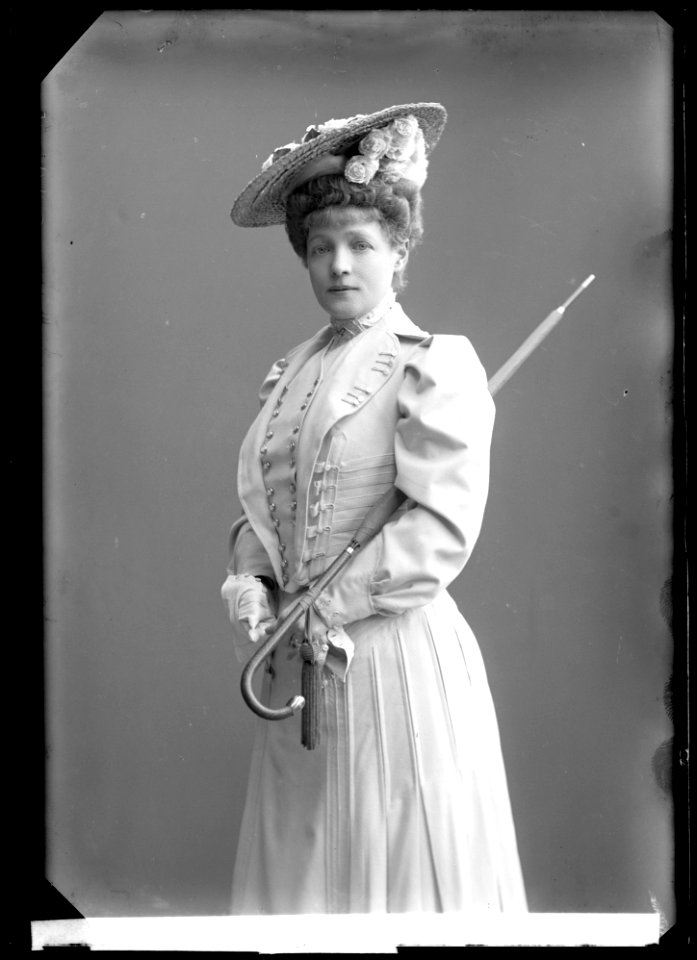 Hilda Borgström, rollporträtt - SMV - GB121