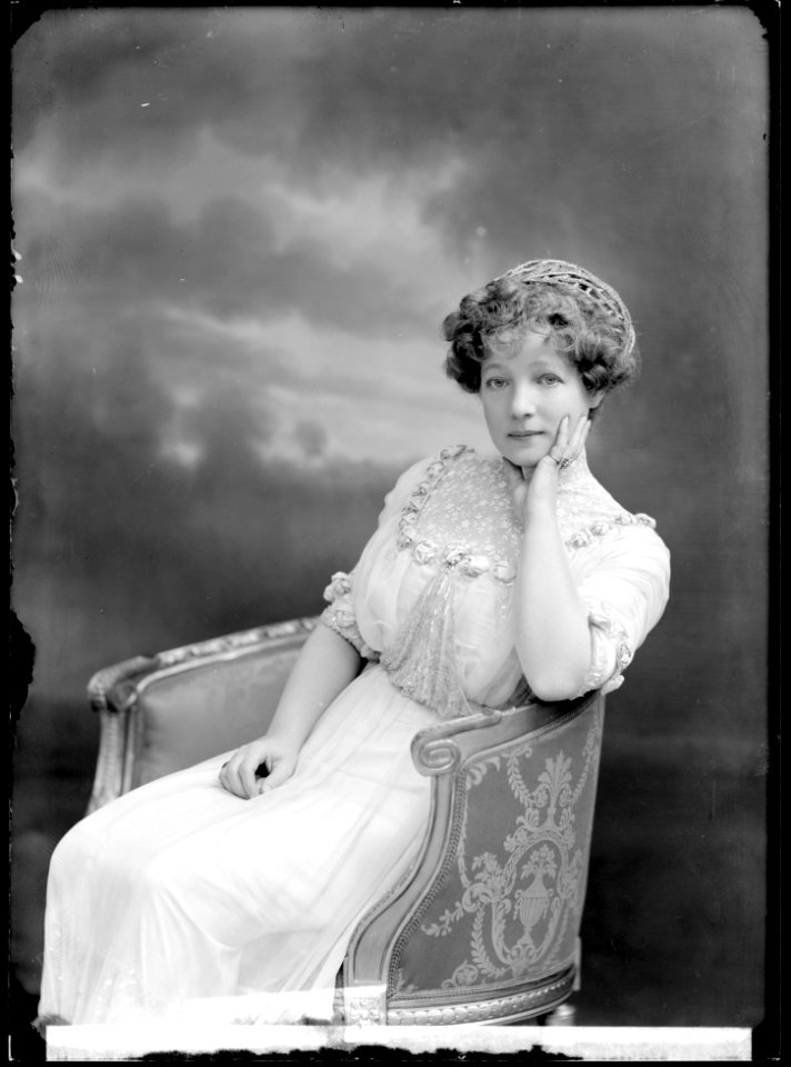 Hilda Borgström, porträtt - SMV - GB120