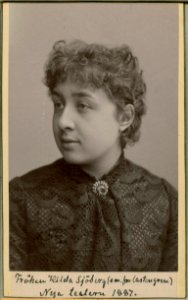 Hilda Sjöberg, porträtt - SMV - H2 069
