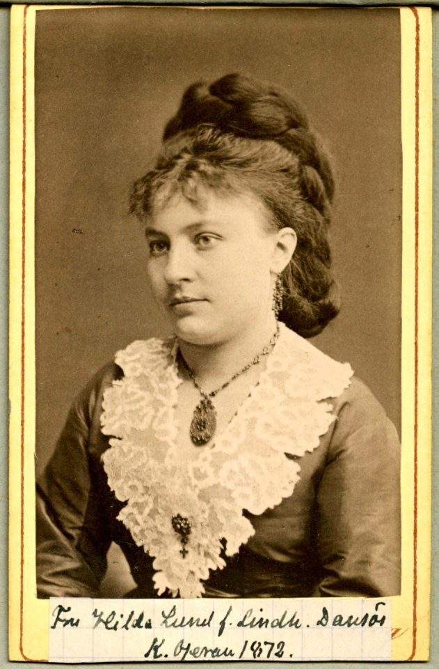 Hilda Lund, porträtt - SMV - H5 150
