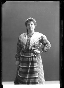 Hildegard Harring in Stackars Olson at Södra teatern 1907 - SMV - NH020