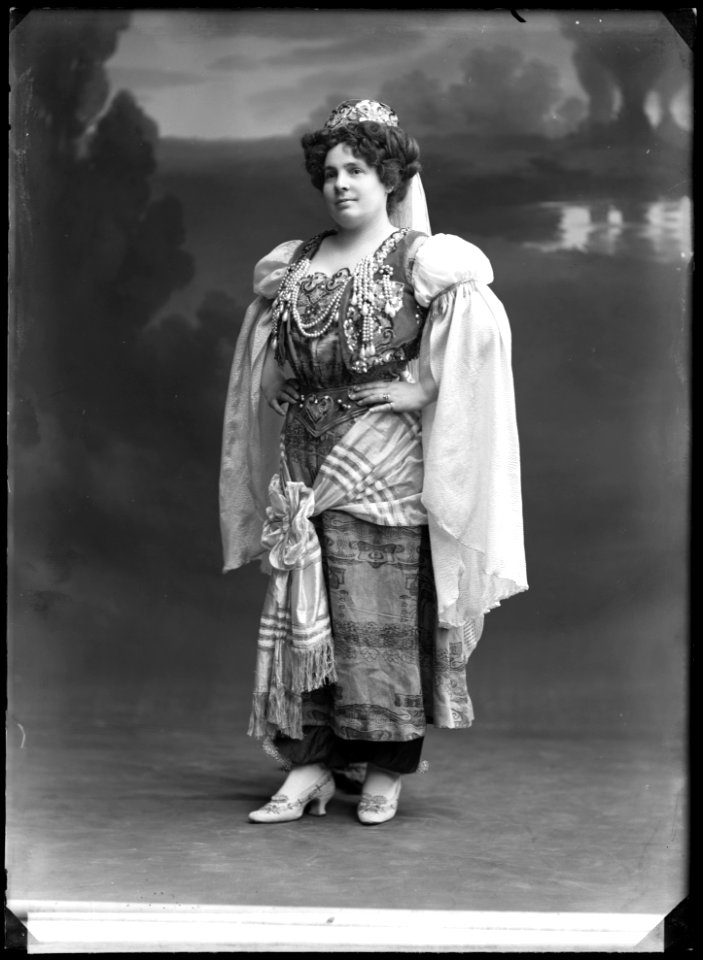 Hildegard Harring, rollporträtt - SMV - GH095