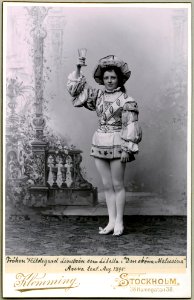 Hildegard Lindzén, rollporträtt - SMV - H5 117