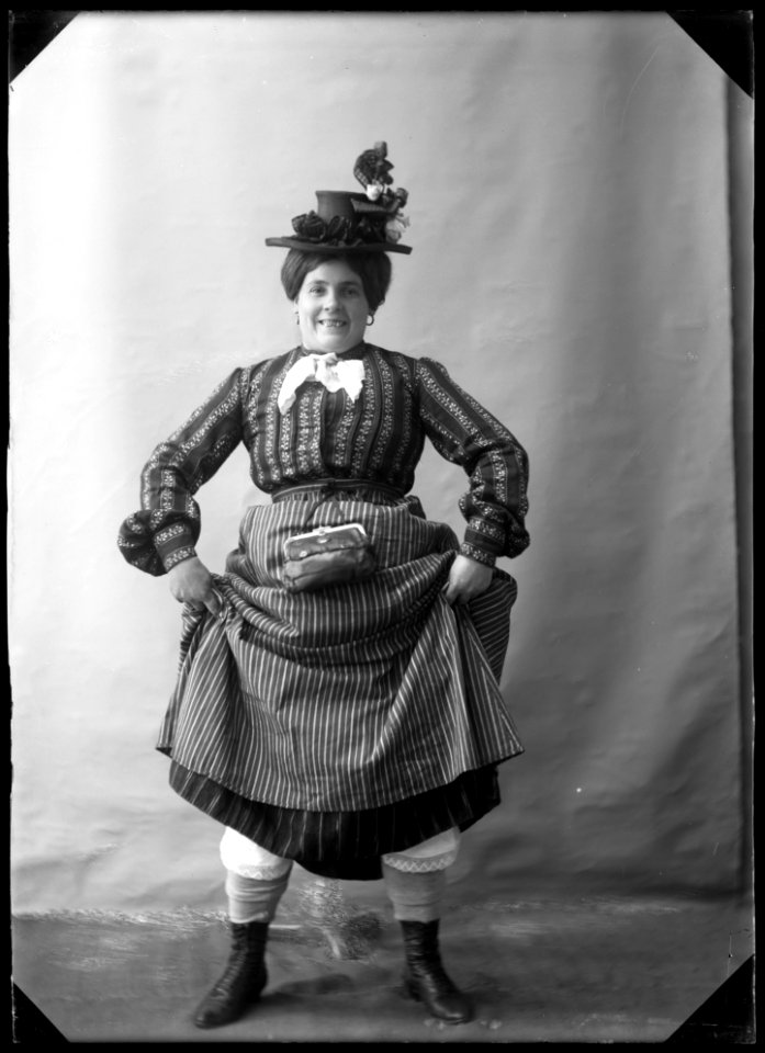 Hildegard Harring, rollporträtt - SMV - GH092