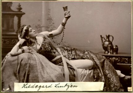 Hildegard Lindzén, rollporträtt - SMV - H5 107