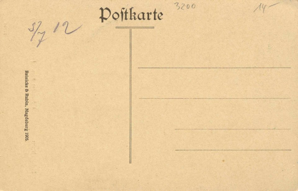 Hildesheim, Niedersachsen - Altdeutsches Haus (Wollenweberstraße 28) (back) (Zeno Ansichtskarten)