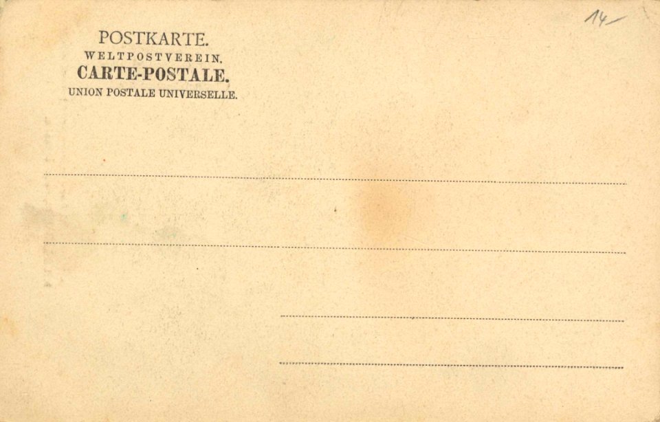 Hildesheim, Niedersachsen - Neue Straße (back) (Zeno Ansichtskarten)