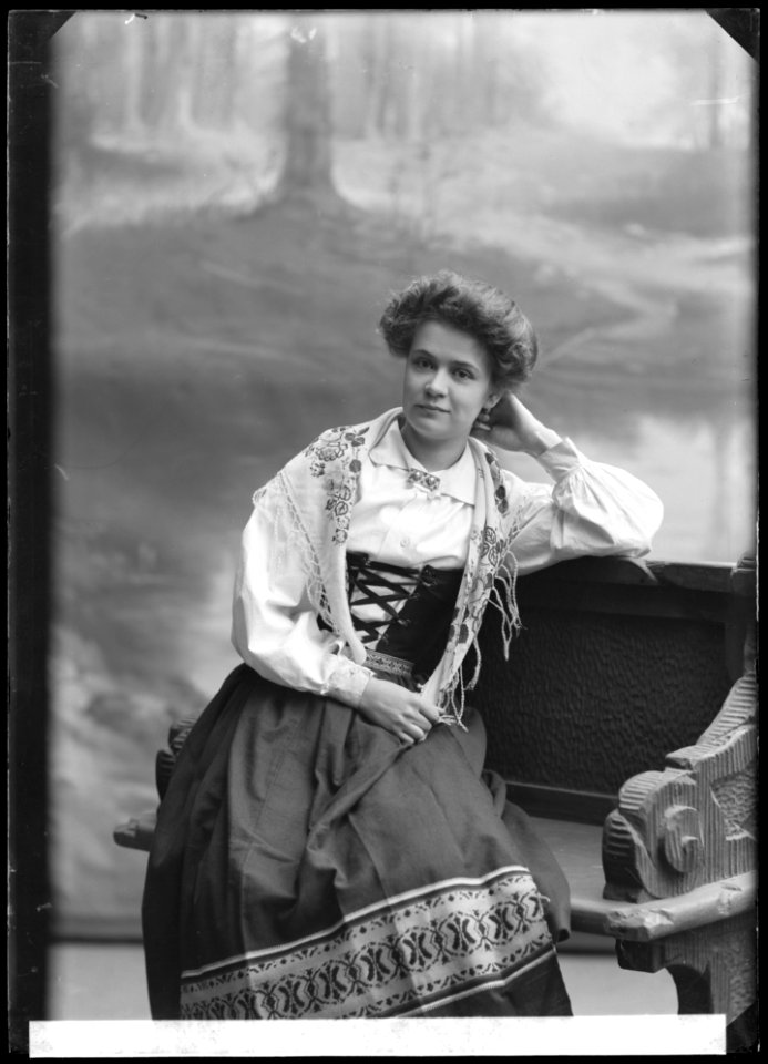 Hildur Lithman in Morkullan at Folkteatern 1907 - SMV - GL111