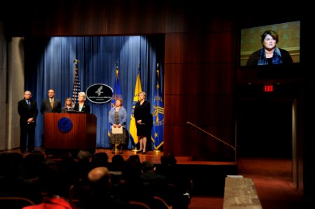HHS Secretary and others announce new Consumer Assistance Grants in a press conference