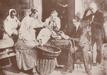 Hill und Adamson - Der Besuch des Pfarrers (Zeno Fotografie)