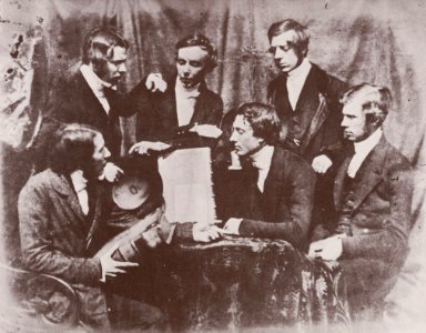 Hill und Adamson - Diskussionsgruppe (1) (Zeno Fotografie)