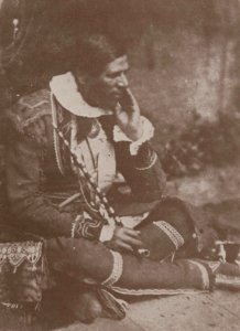 Hill und Adamson - Kanadischer Indianer (Zeno Fotografie)