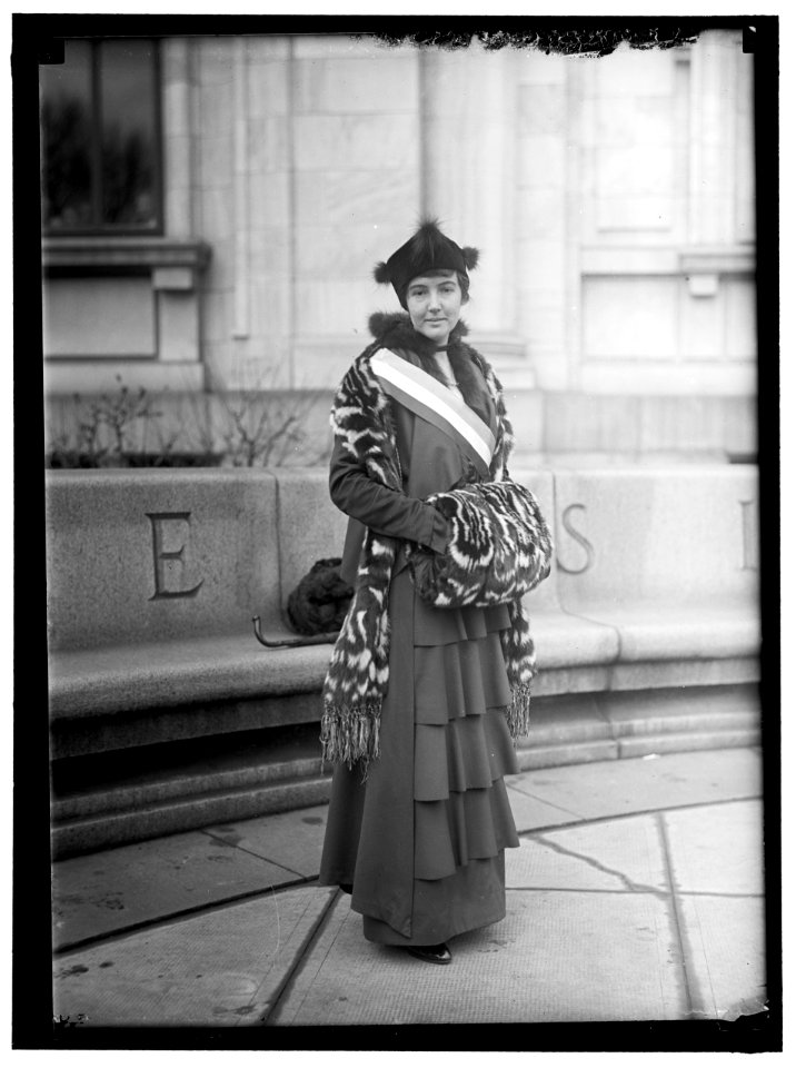 HILL, ALBERTA. WOMAN SUFFRAGETTE LCCN2016866064