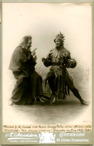 Hin Ondes snaror, Svenska teatern 1900. Rollporträtt - SMV - H5 161