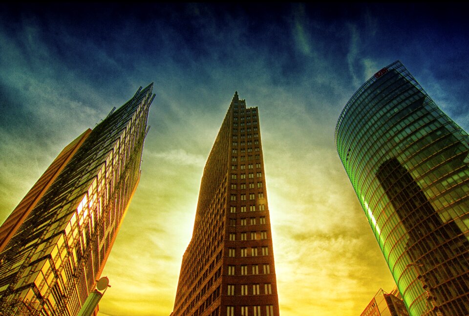 Capital skyscraper city