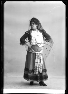 Hildegard Harring in Familjen Bolero at Djurgårdsteatern 1907 - SMV - NH021