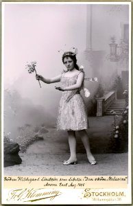 Hildegard Lindzén, rollporträtt - SMV - H5 116