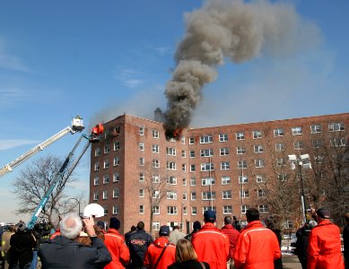 High-Rise Fire Test; Positive Pressure Ventilation Fans (5887634583)