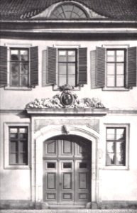 Hildesheim Bischofspalais, Portal vor 1945