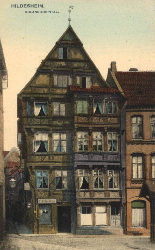 Hildesheim, Niedersachsen - Rolandshospital (Zeno Ansichtskarten)