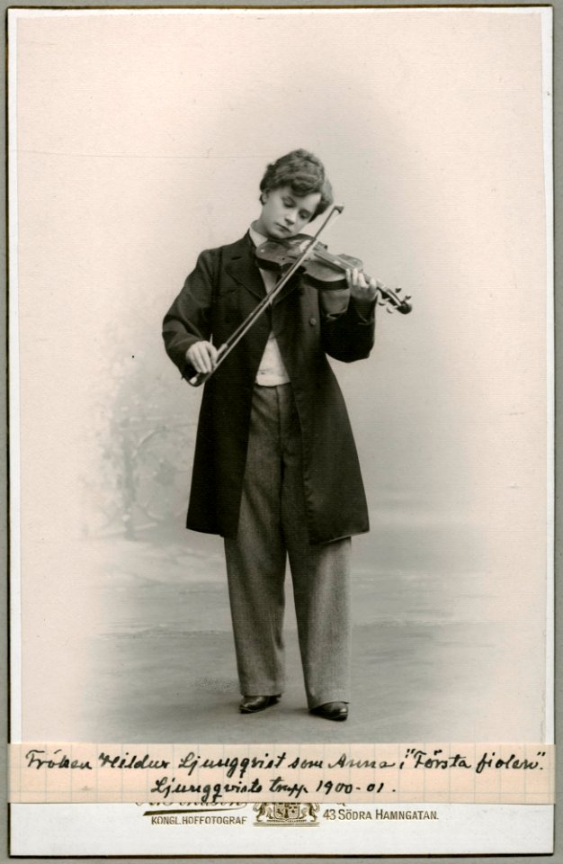 Hildur Ljungqvist, rollporträtt - SMV - H5 132