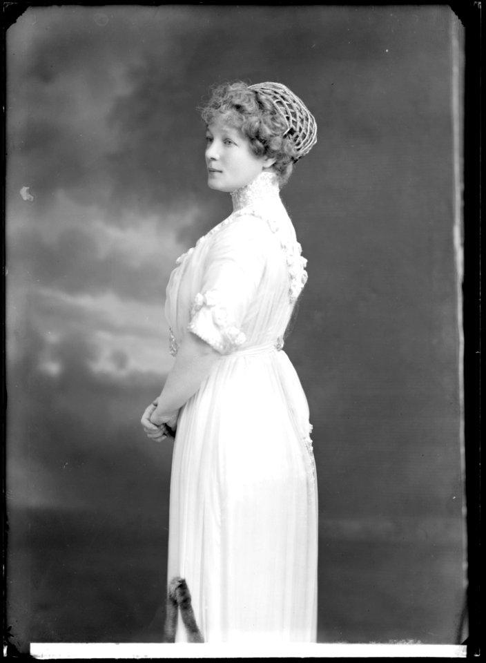 Hilda Borgström, porträtt - SMV - GB118