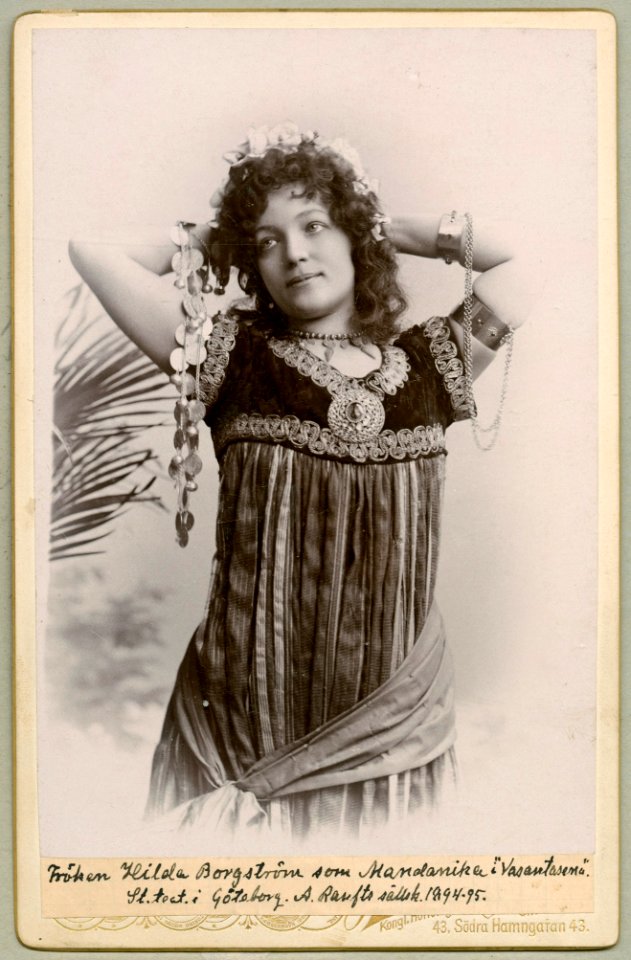 Hilda Borgström, rollporträtt - SMV - H1 197