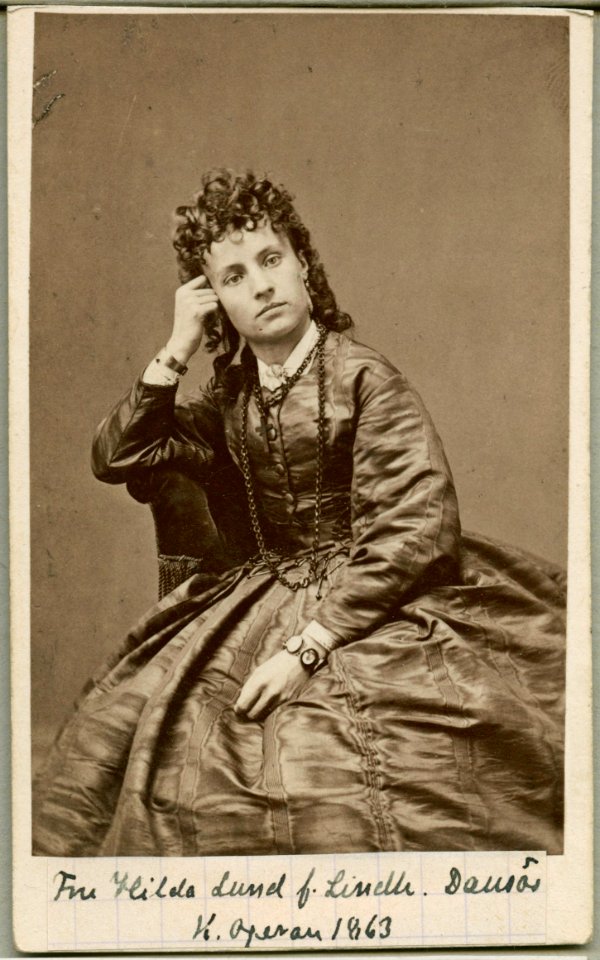 Hilda Lund, porträtt - SMV - H5 149