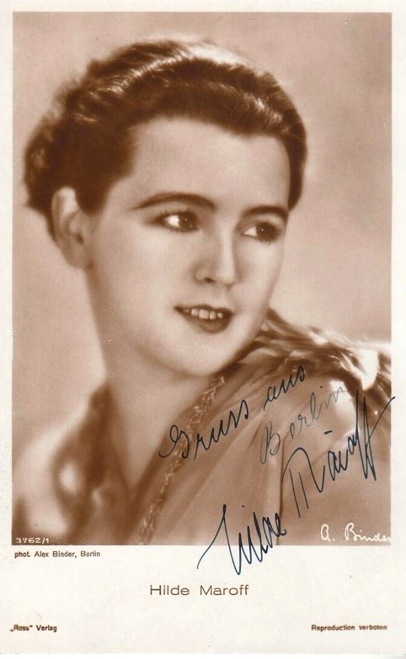 Hilde Maroff by Alexander Binder, c. 1928