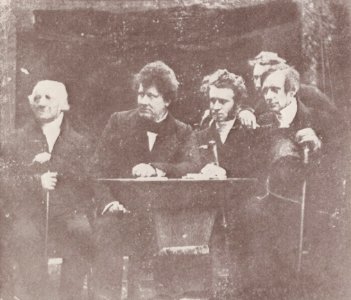 Hill und Adamson - Diskussionsgruppe (2) (Zeno Fotografie)