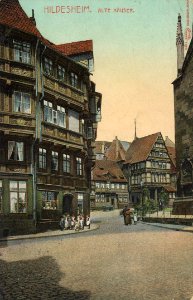 Hildesheim, Niedersachsen - Alte Häuser (Zeno Ansichtskarten)