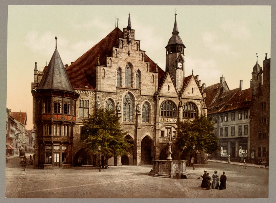 Hildesheim. Rathaus LOC ppmsca.52571