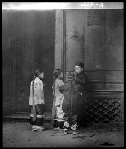 His first cigar, Chinatown, San Francisco LOC agc.7a09011