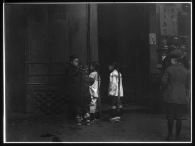His first cigar, Chinatown, San Francisco LOC agc.7a55024