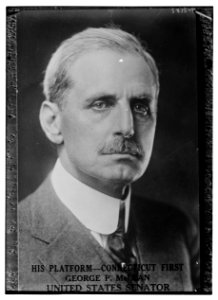 His Platform - Connecticut First - George P. McLean, United States Senator LCCN2014715359