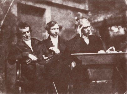 Hill und Adamson - Rev. Dr. Bruce, Rev. Dr. Sime, Rev. Dr. Walsh (Zeno Fotografie)