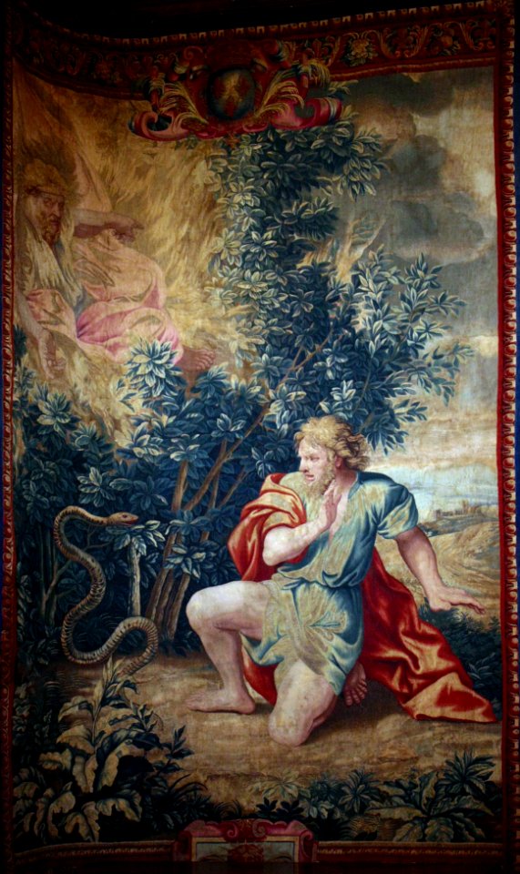 Histoire de Moïse - Le buisson ardent (cropped)